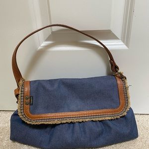 Authentic Fendi chef bag, blue jeans , very good used condition